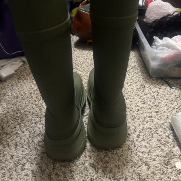 Army Green Balenciaga Boots (Men’s 9.5) main image 4